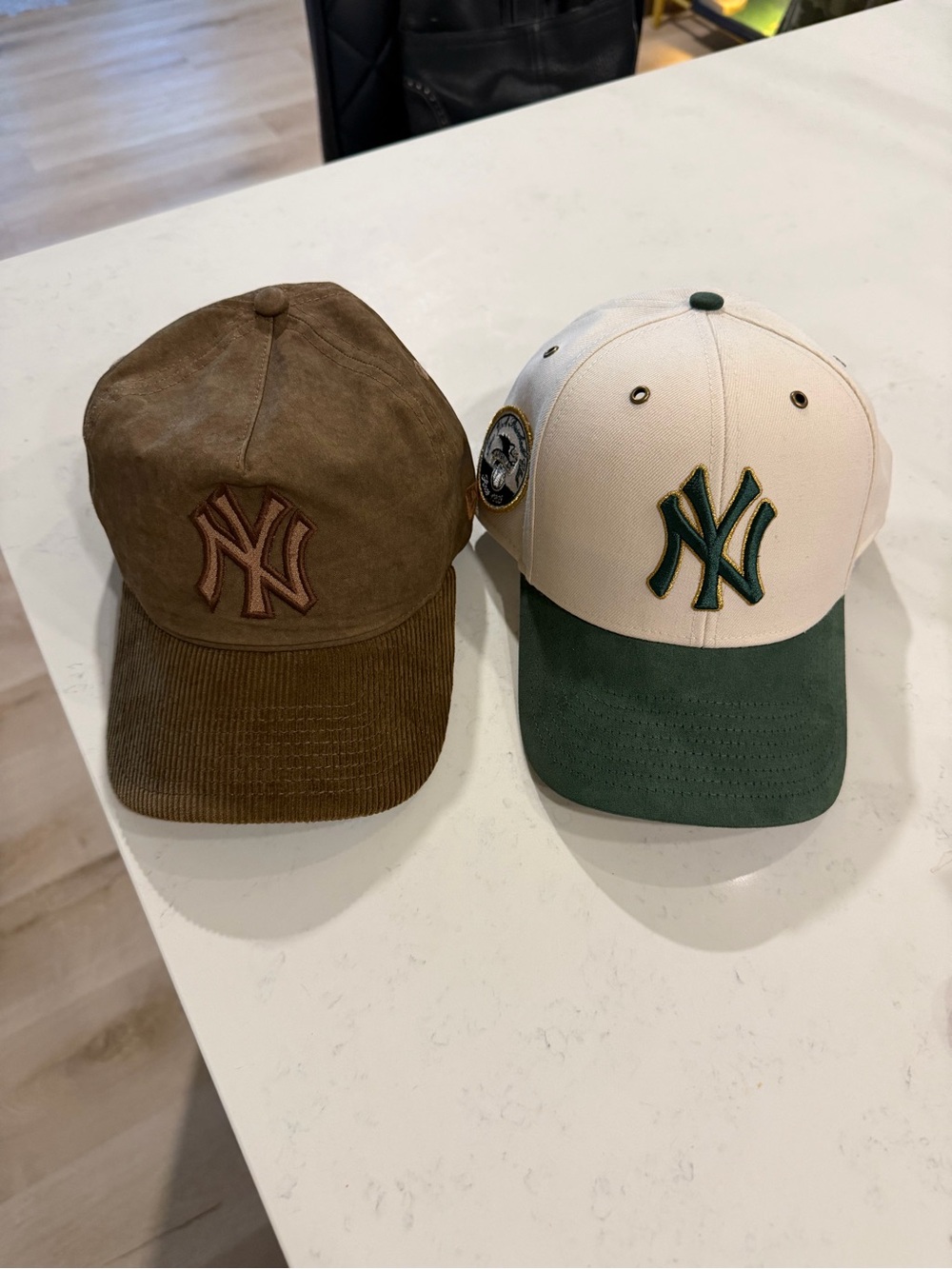 NWT/NWOT New York Yankees Adjustable Hat Bundle